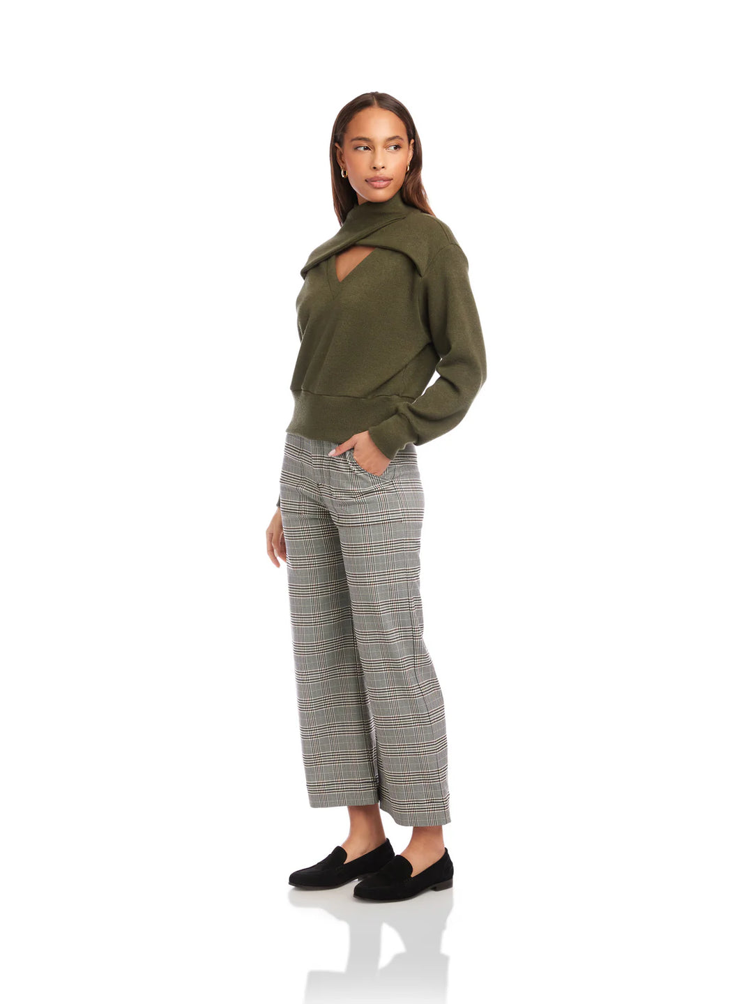Fifteen Twenty Caly Turtleneck Sweater