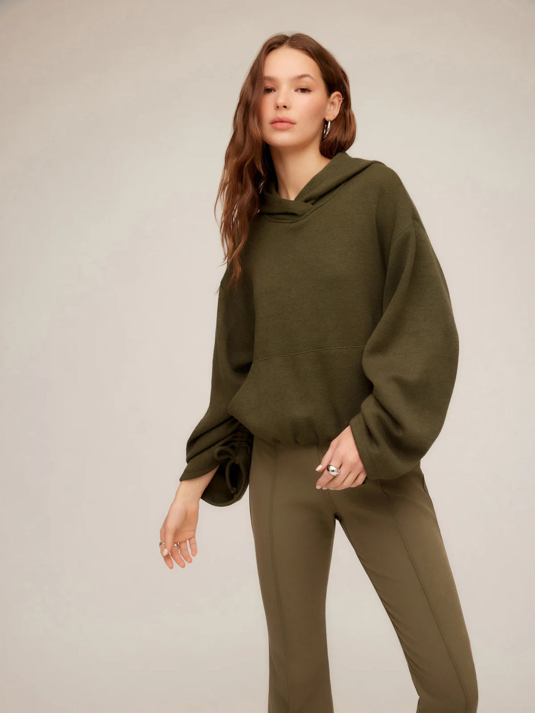 Fifteen Twenty Makenna Bubble Sweatshirt