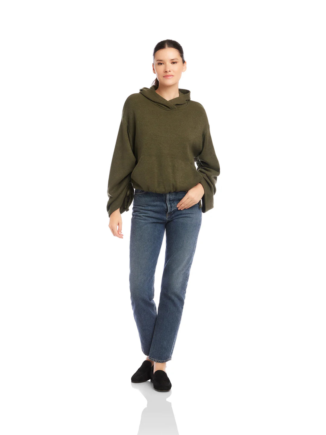 Fifteen Twenty Makenna Bubble Sweatshirt