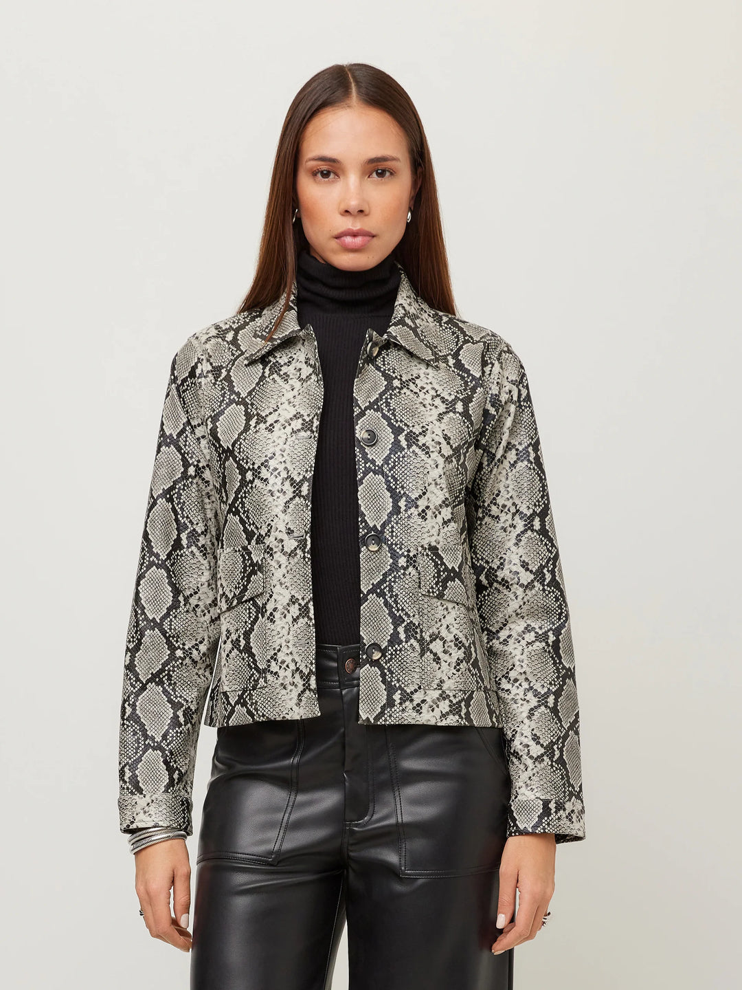 Fifteen Twenty Victoria Faux Leather Jacket