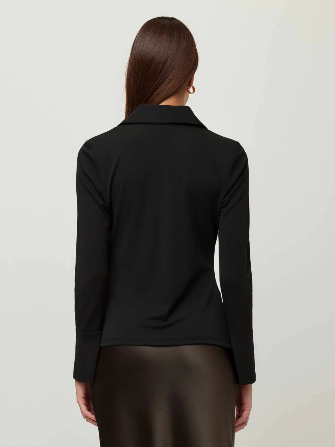 Fifteen Twenty Lana Drape Front Top