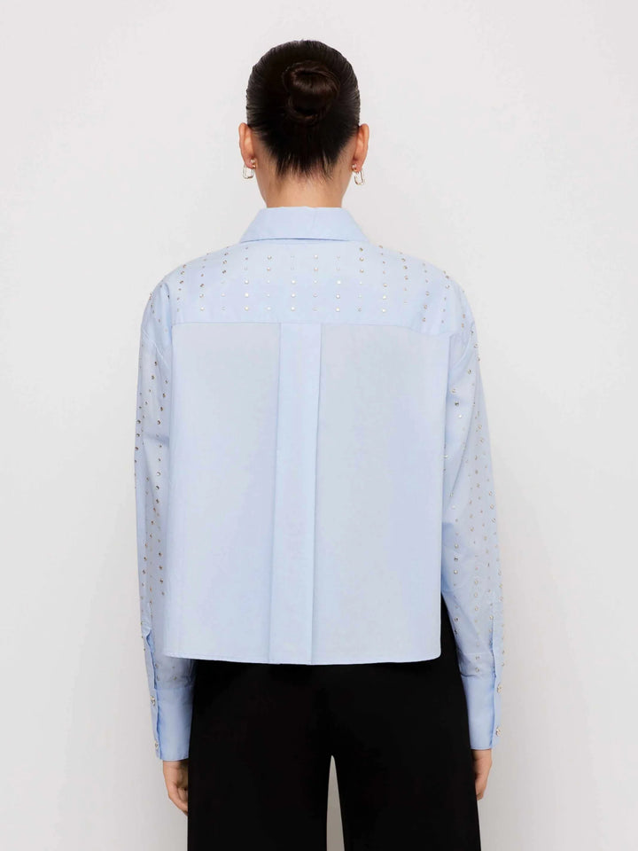 Fifteen Twenty Lisa Embellished Button Up Top