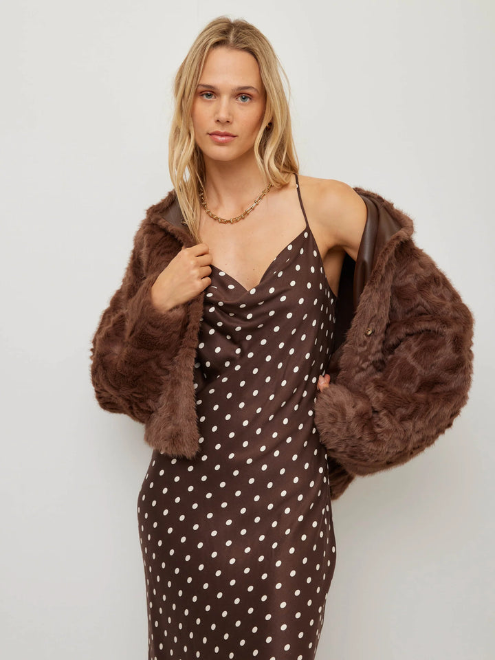 Fifteen Twenty Vanessa Racer Back Bias Dress