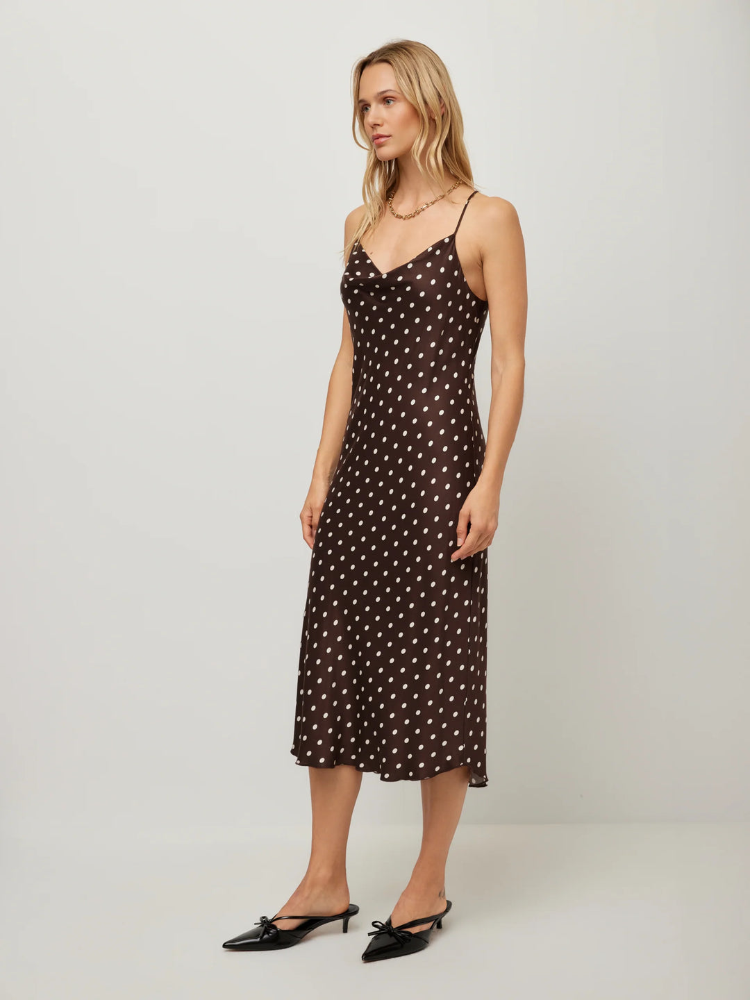 Fifteen Twenty Vanessa Racer Back Bias Dress