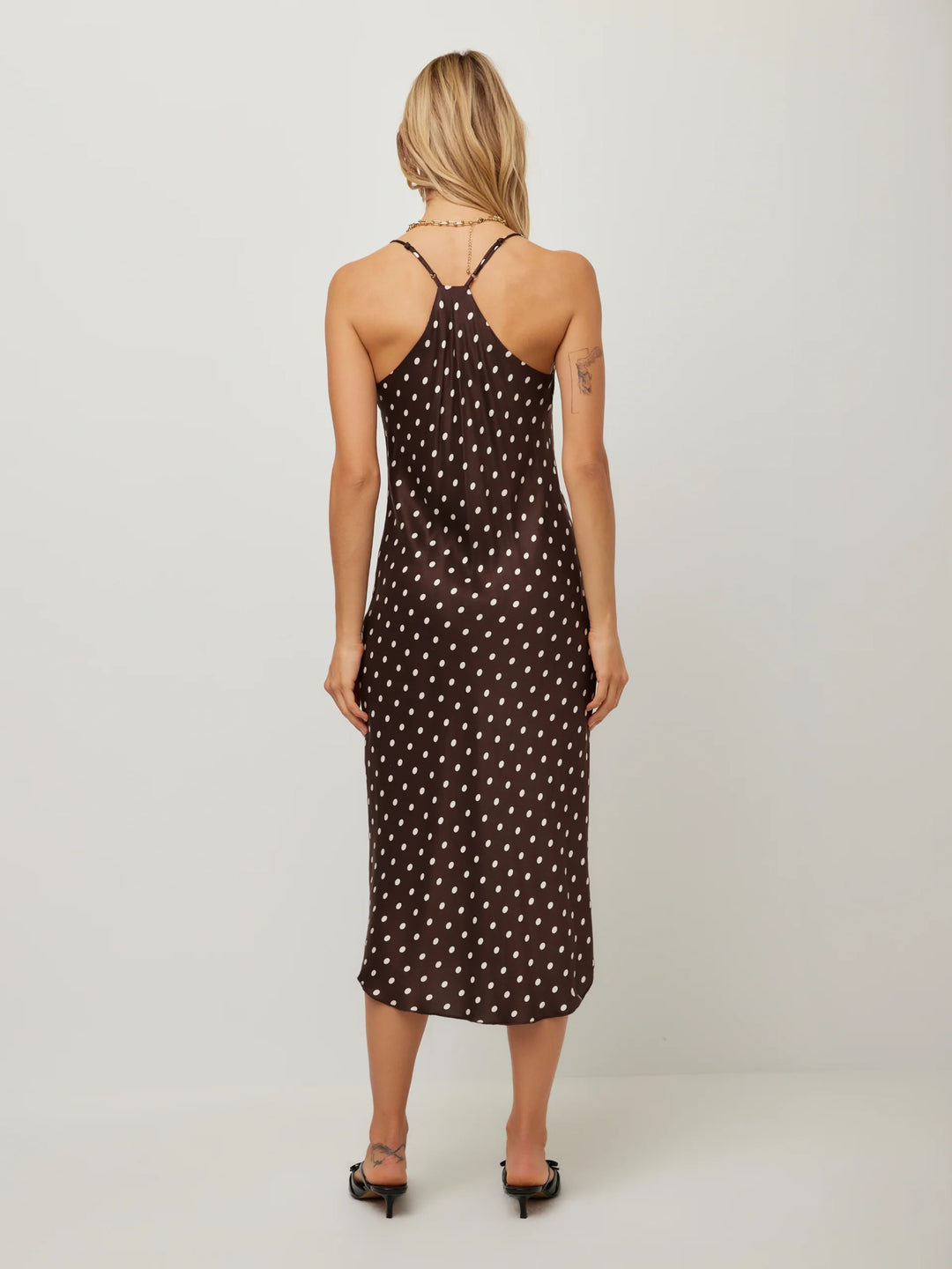 Fifteen Twenty Vanessa Racer Back Bias Dress