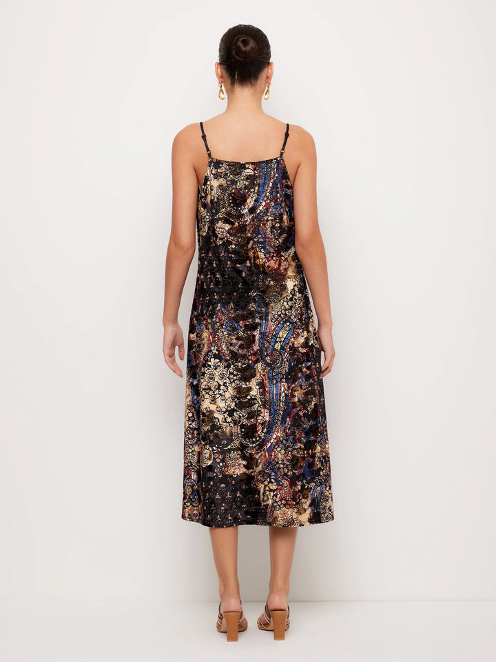 Fifteen Twenty Krissa Drape Front Midi Dress