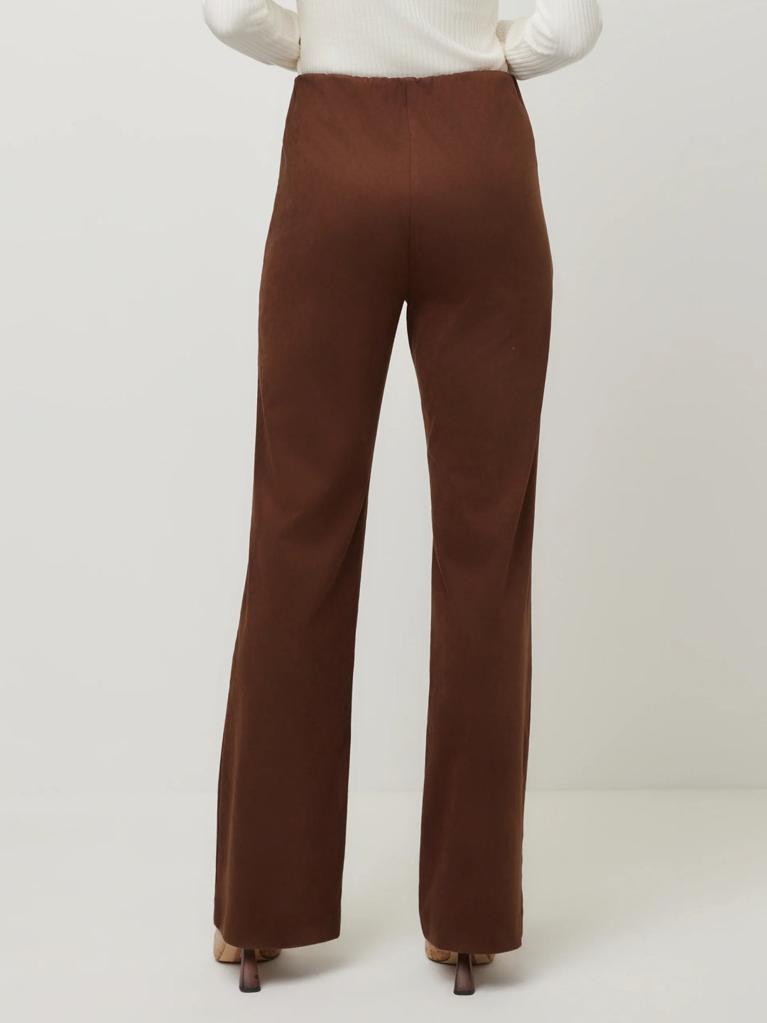 Fifteen Twenty Ellie Faux Suede Bootcut Pants