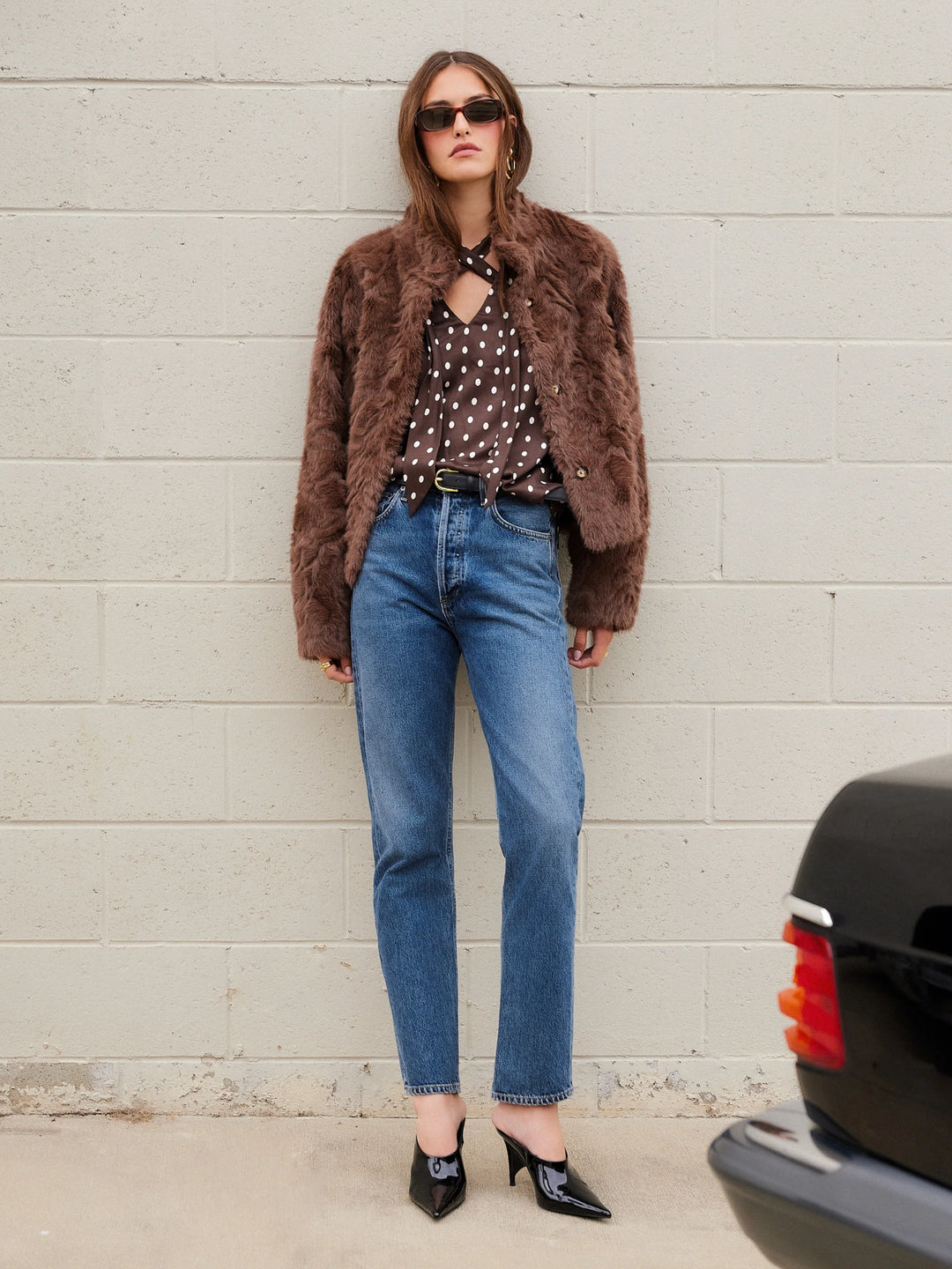 Fifteen Twenty Mackenzie Reversable Fur Coat