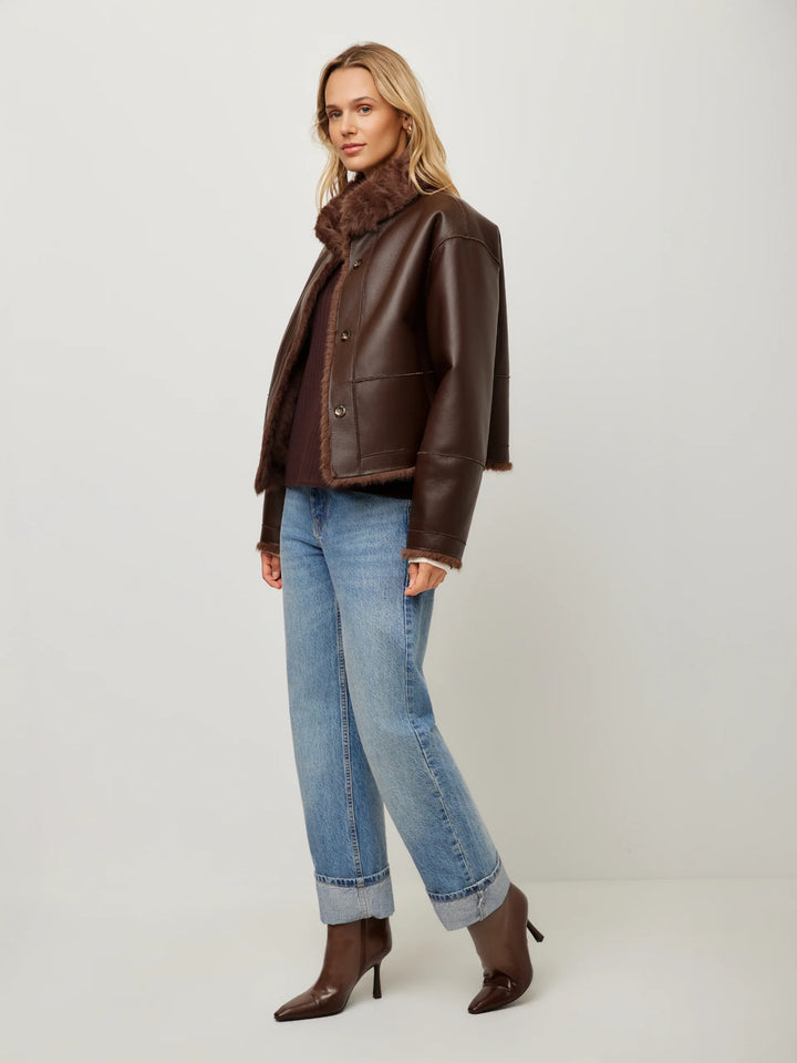 Fifteen Twenty Mackenzie Reversable Fur Coat