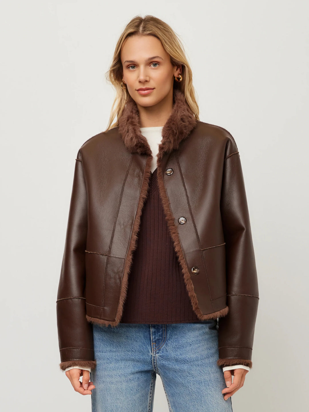 Fifteen Twenty Mackenzie Reversable Fur Coat