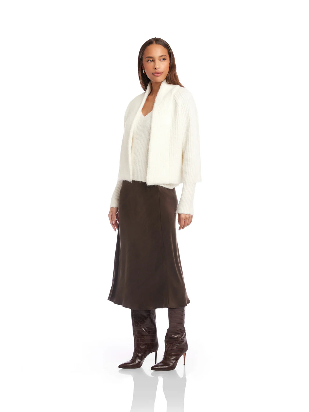 Fifteen Twenty Cely Cropped Cardigan