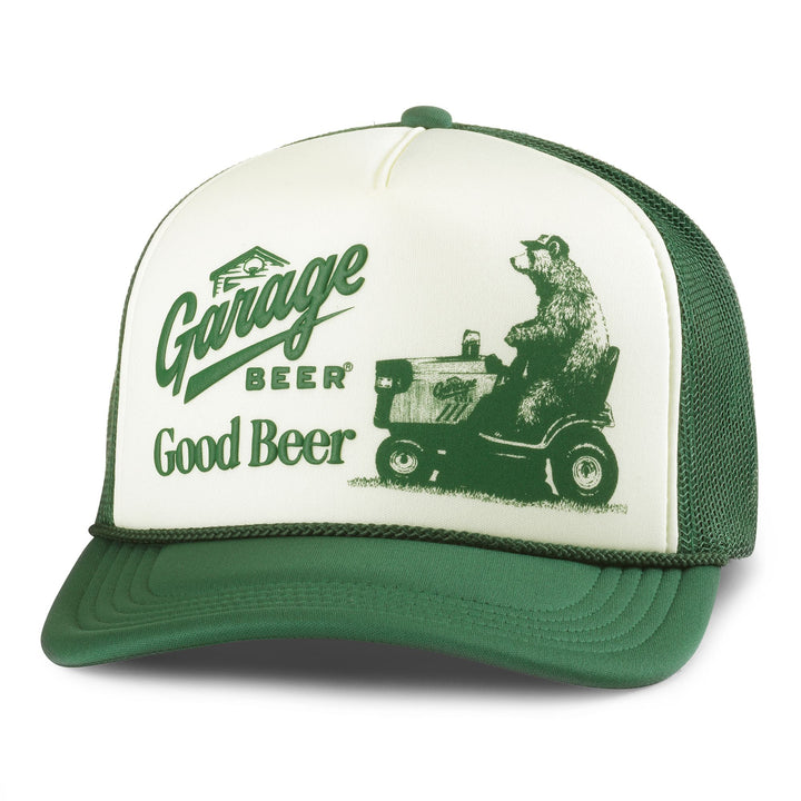 American Needle Foamy Roscoe Garage Beer Hat