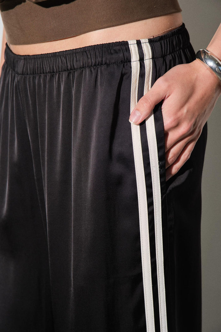 Loucia Fiona Satin Track Pants