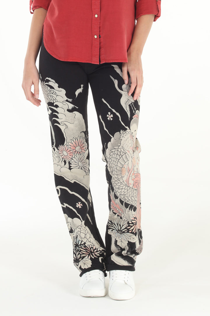 Paparazzi Dragon Print Pant