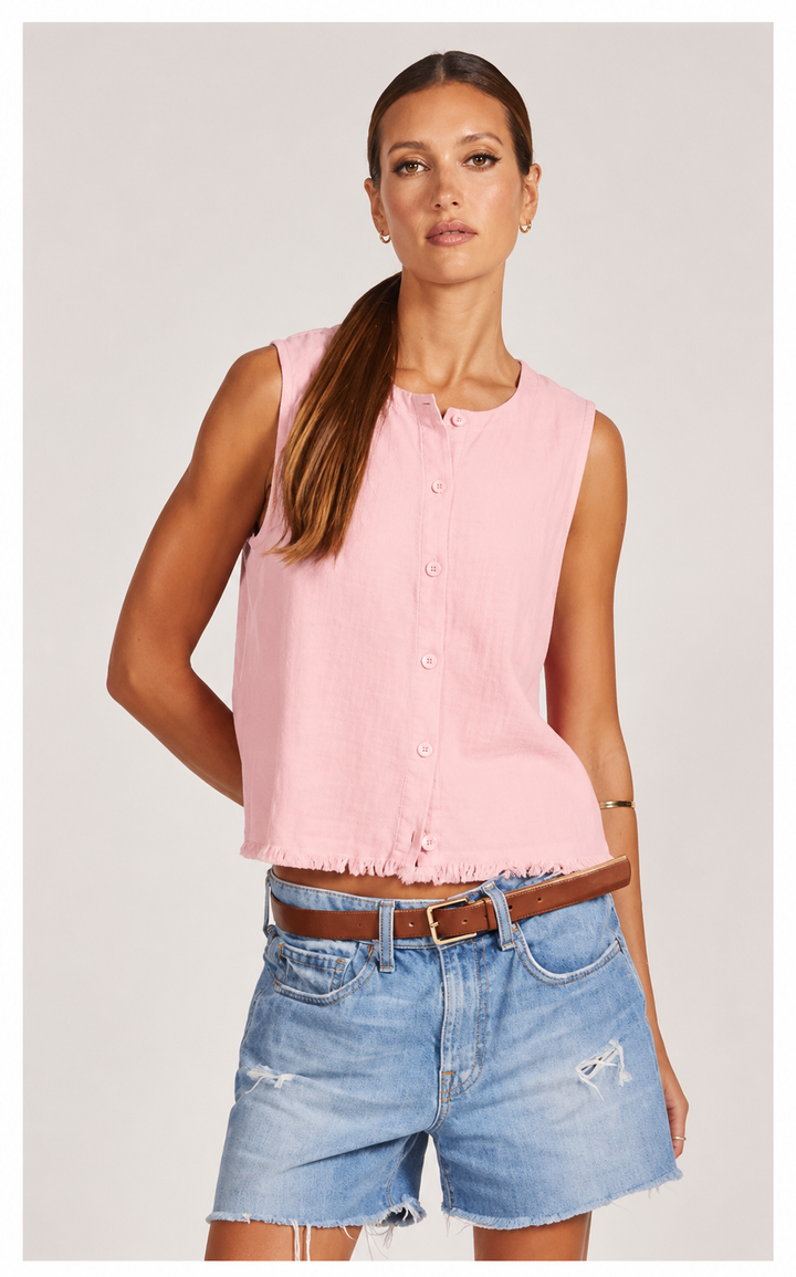 Bobi Button Front Tank