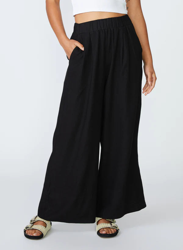 Stateside Linen Wide Leg Pant