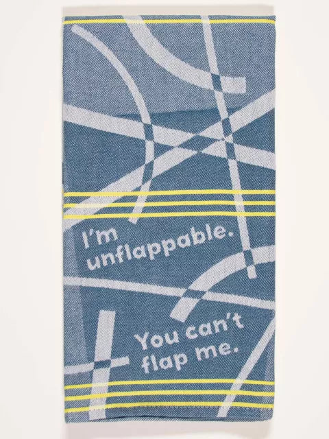 Blue Q I'm Unflappable Dish Towel