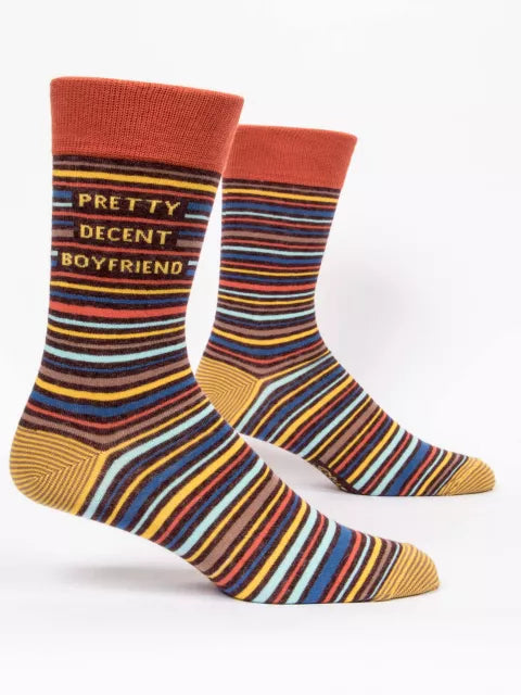 Blue Q Pretty Decent BF Men's Socks