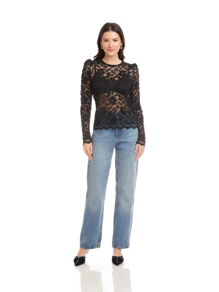 Fifteen Twenty Maylani Lace Top