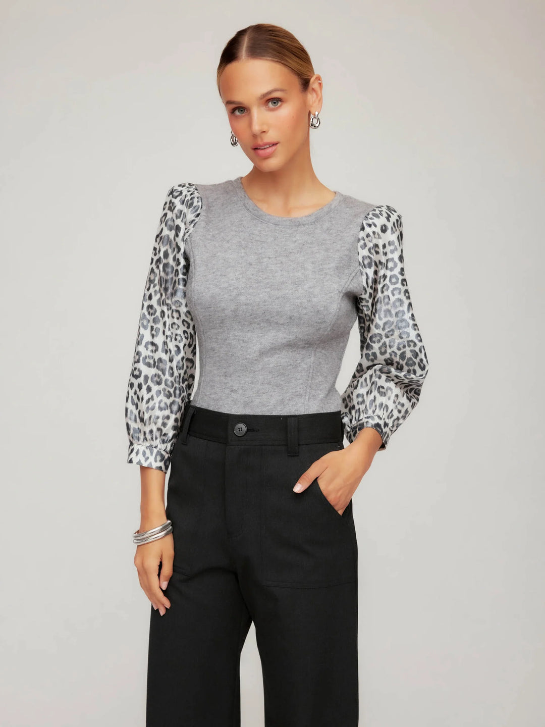 Fifteen Twenty Contrast Lori Top