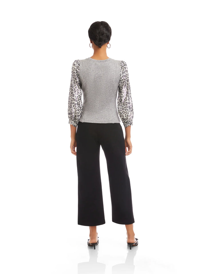 Fifteen Twenty Contrast Lori Top