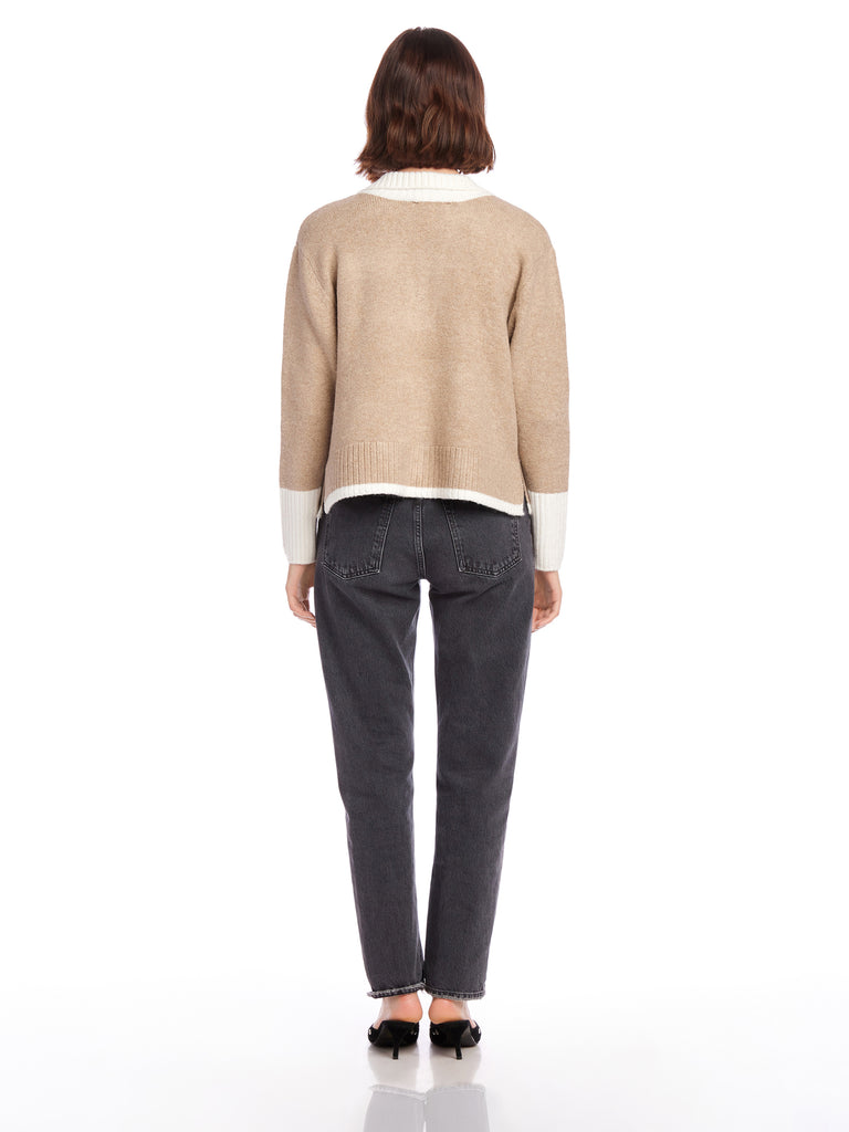 Fifteen Twenty Mila Colorblock Sweater