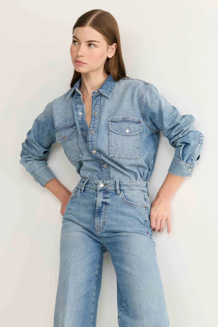 Warp + Weft SMO Jean Shirt