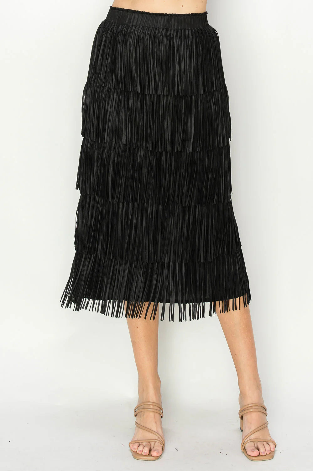 Joh Jayleen Fringe Skirt