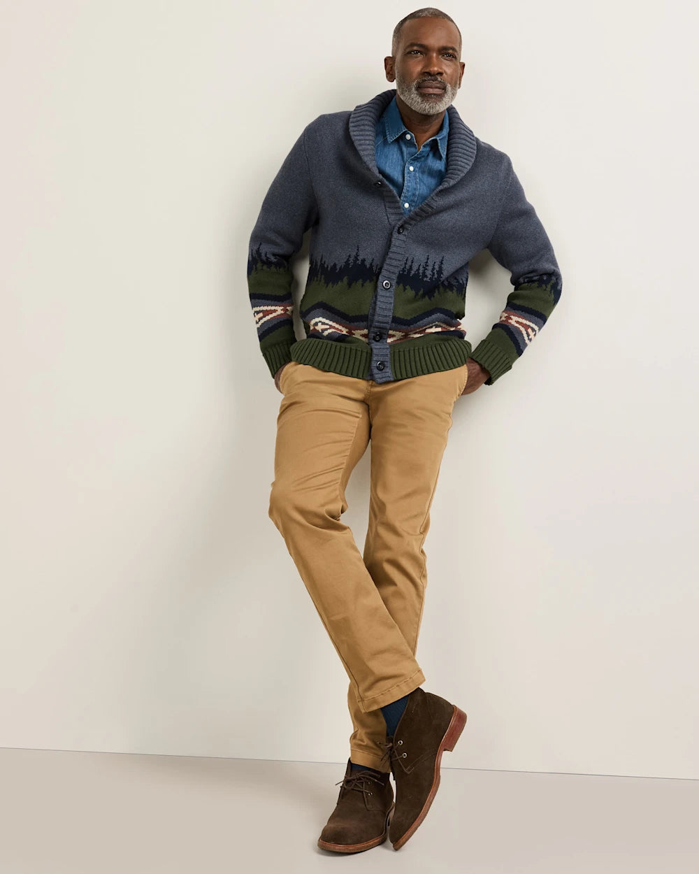 Pendleton Mountain Cotton Cardigan