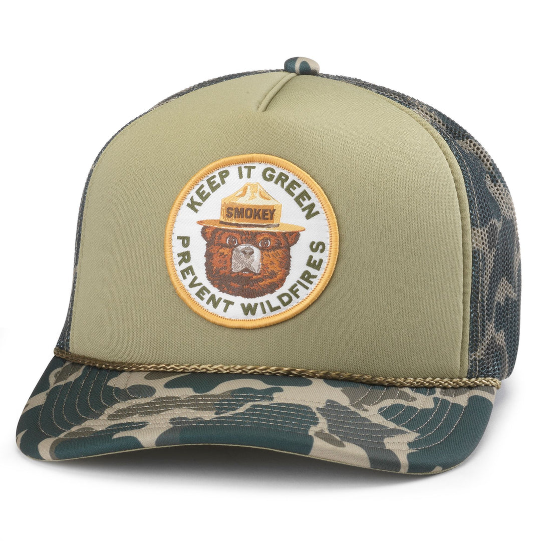 American Needle Mallard Foamy Smokey Bear Hat