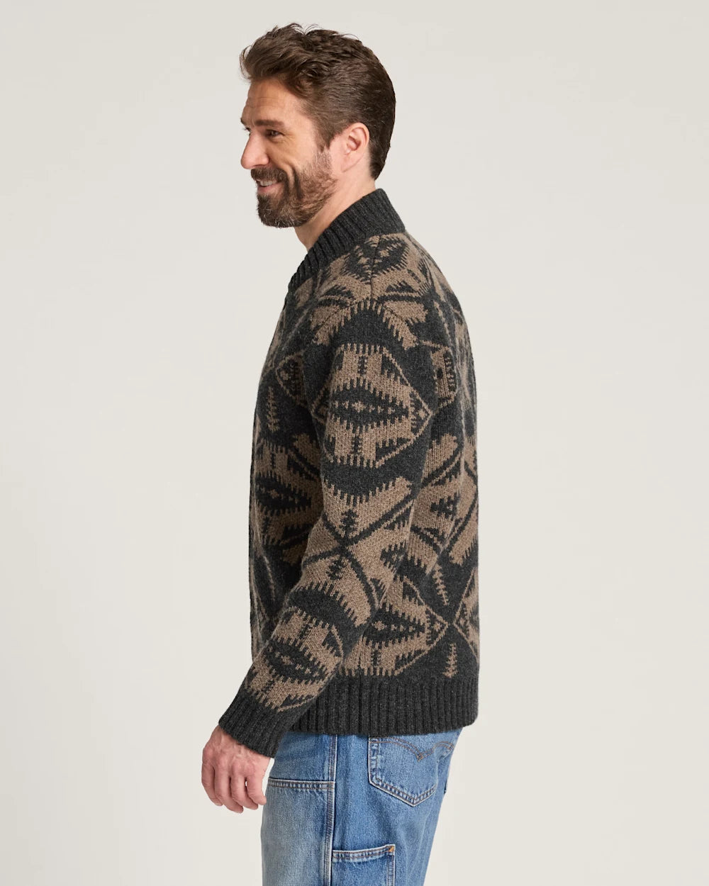 Pendleton Mirror Lake Lambswool Cardigan