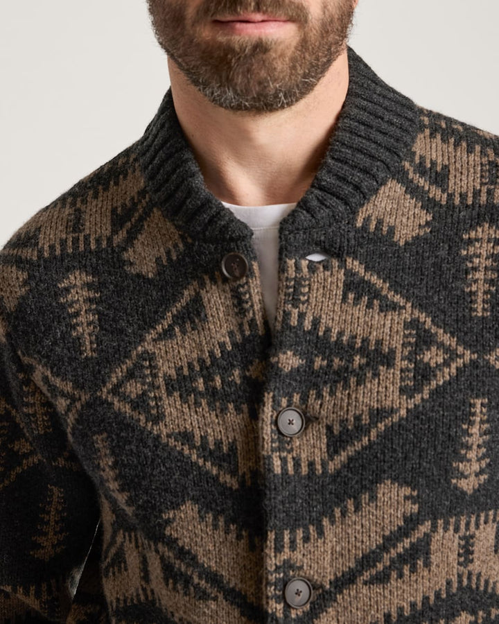 Pendleton Mirror Lake Lambswool Cardigan
