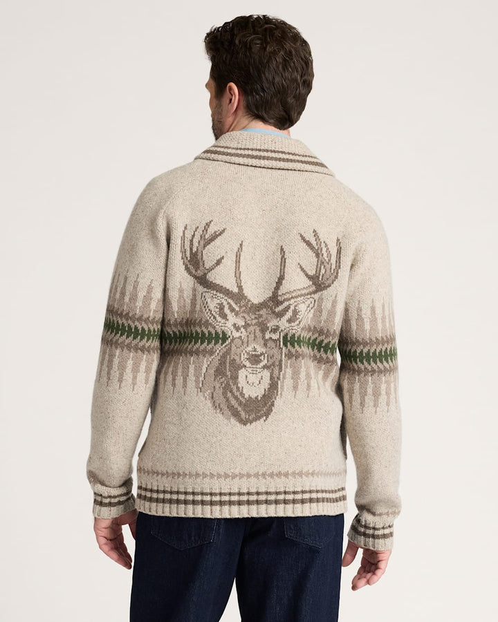 Pendleton Sawtooth Buck Zip Sweater