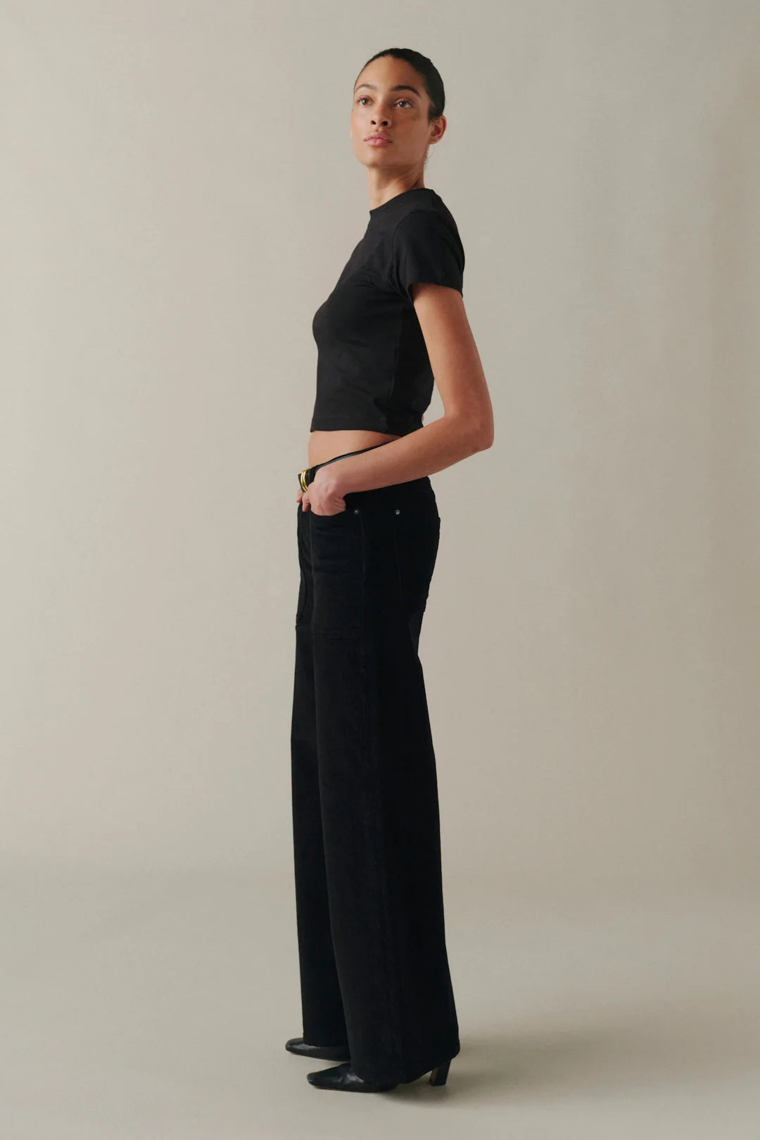 Warp + Weft NCE Corduroy Wide Leg Pant