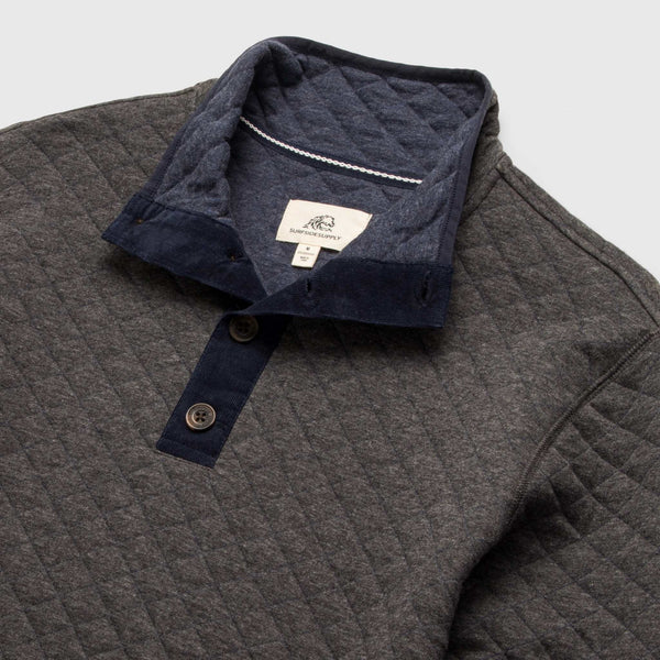 Surfside Ken Bicolor Quilted Fleece Mock