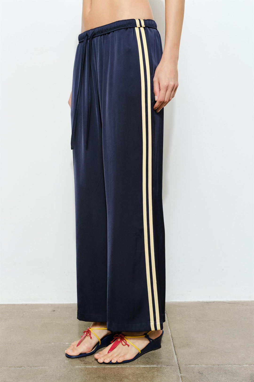 Loucia Fiona Satin Track Pants