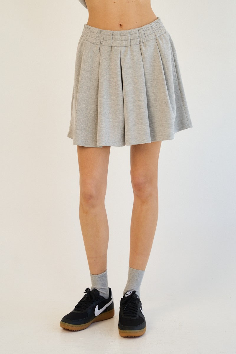 The Greii Modal Blend Pleated Shorts