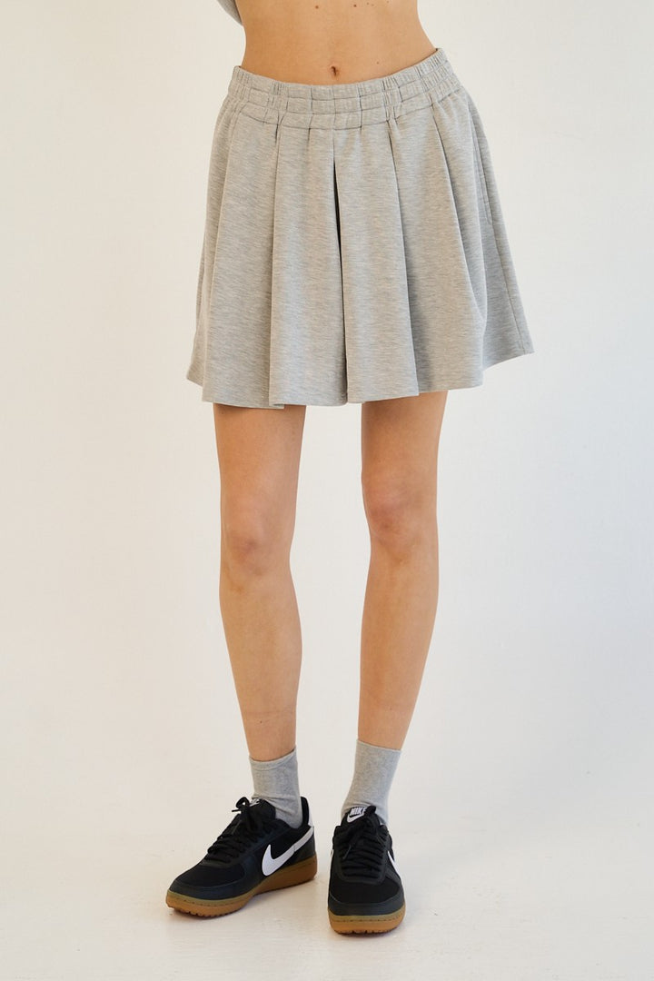 The Greii Modal Blend Pleated Shorts