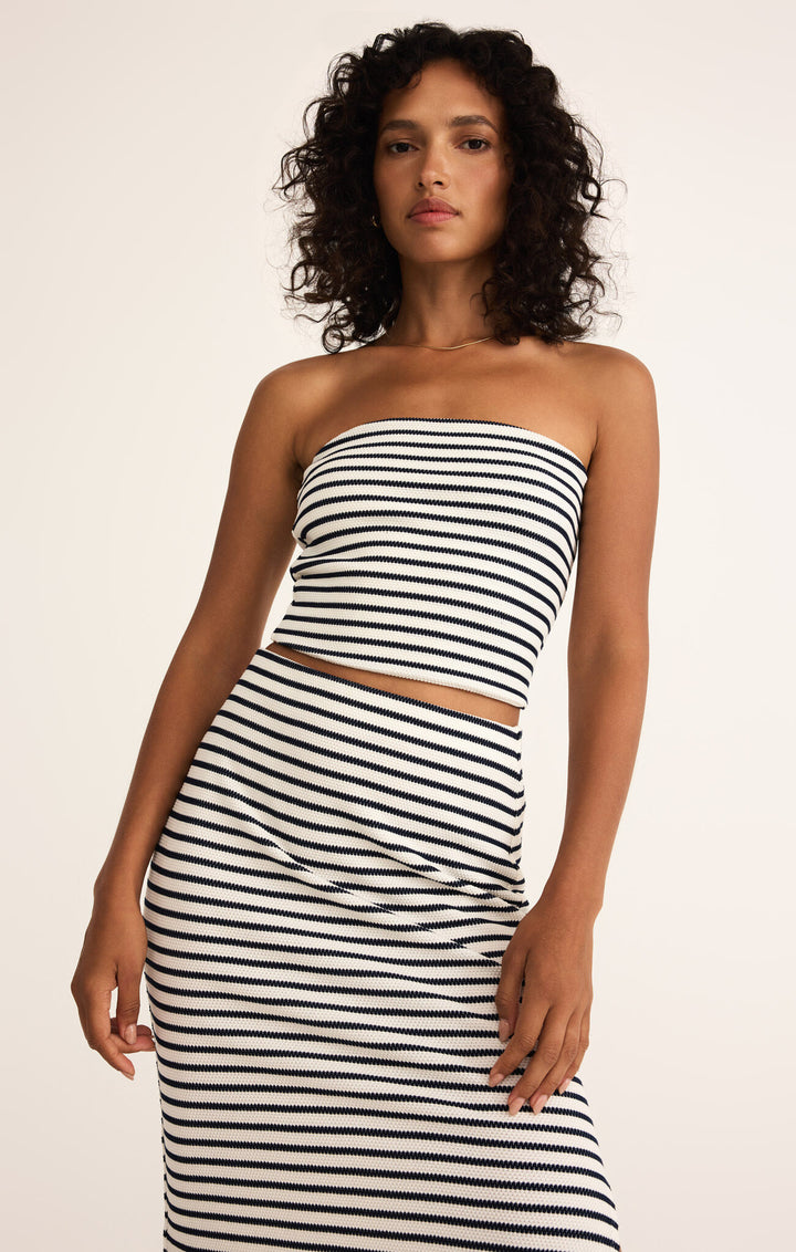 Z Supply Caffari Stripe Tube Top