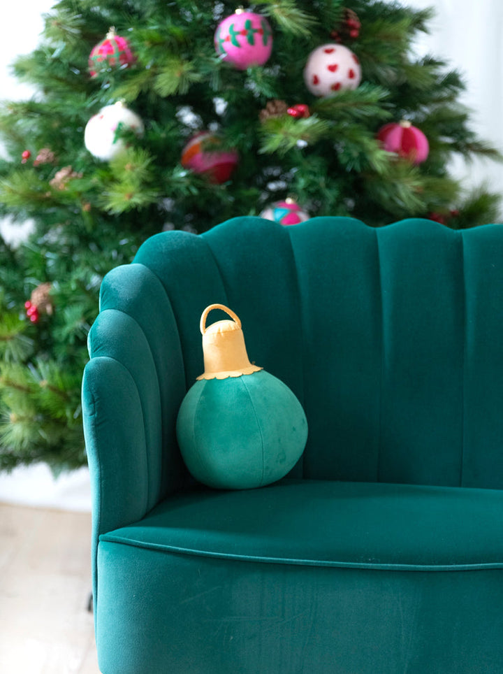 Shiraleah Merry Bauble Sequin Small Pillow