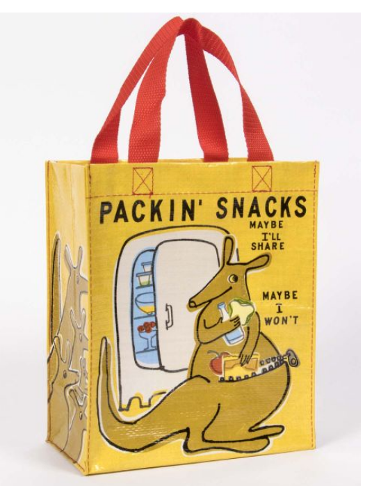 Blue Q Packin Snacks Handy Tote