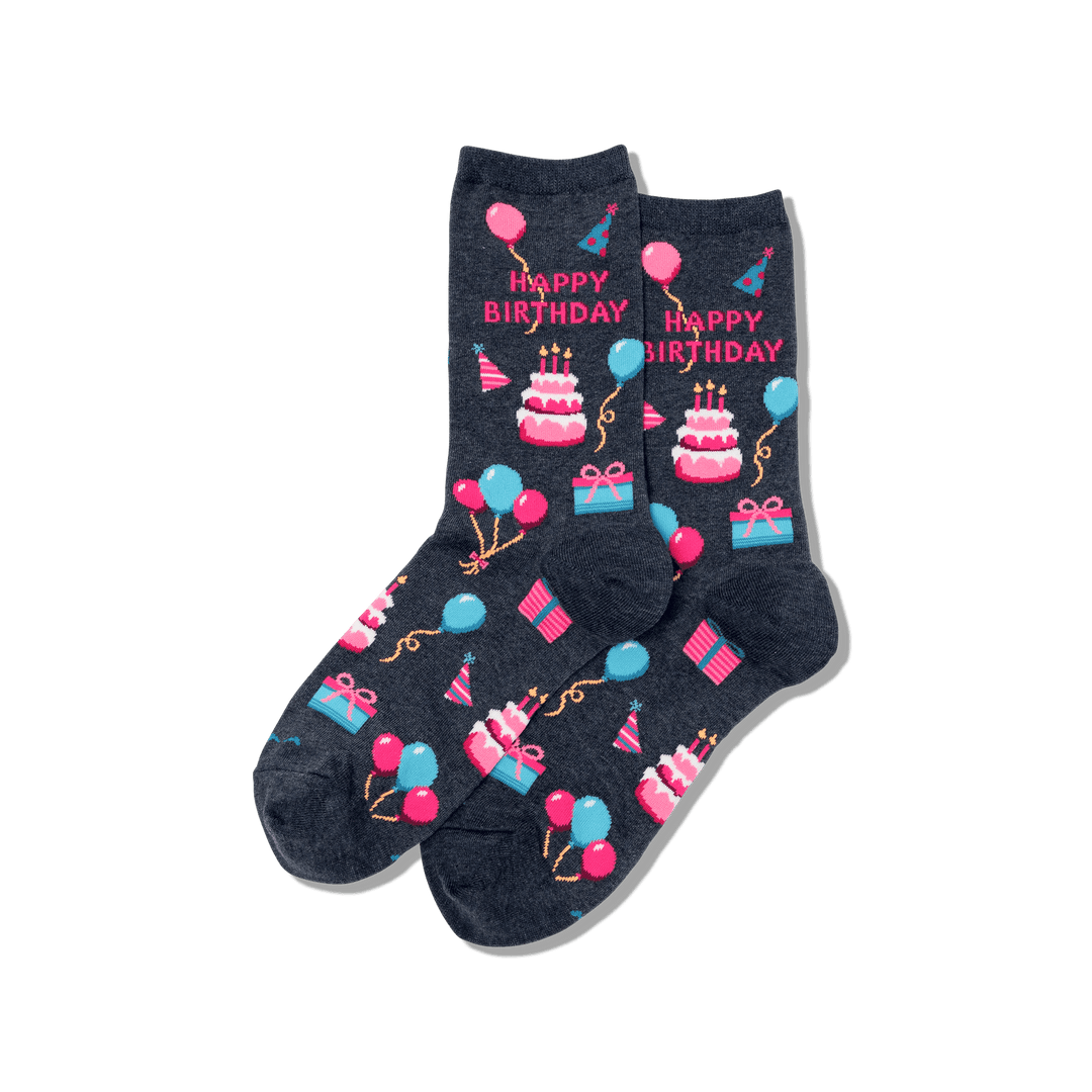 Hot Socks Happy Birthday Socken