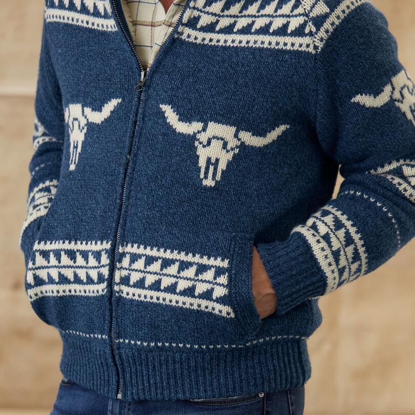 Schott Sundance Longhorn Pulloverjacke