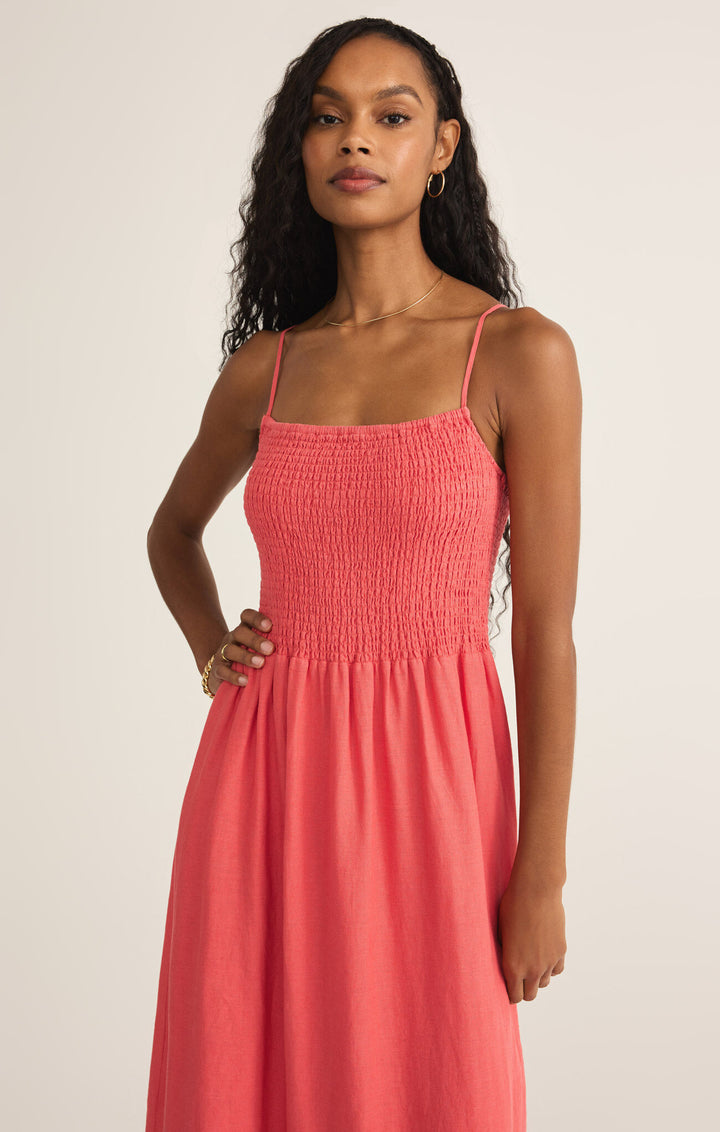 Z Supply Bayside Linen Maxi Dress