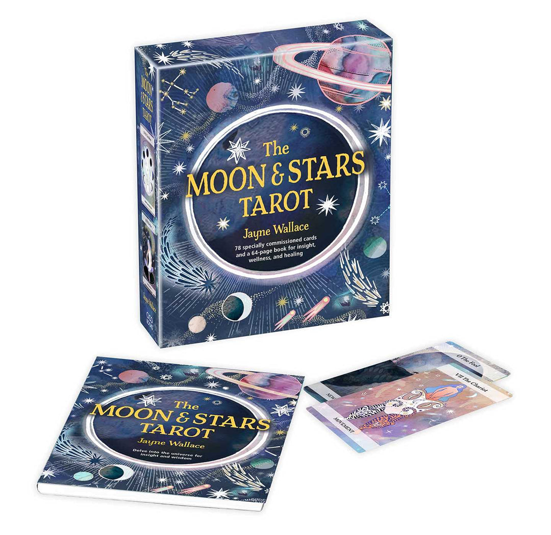 Simon & Schuster Moon & Stars Tarot Book