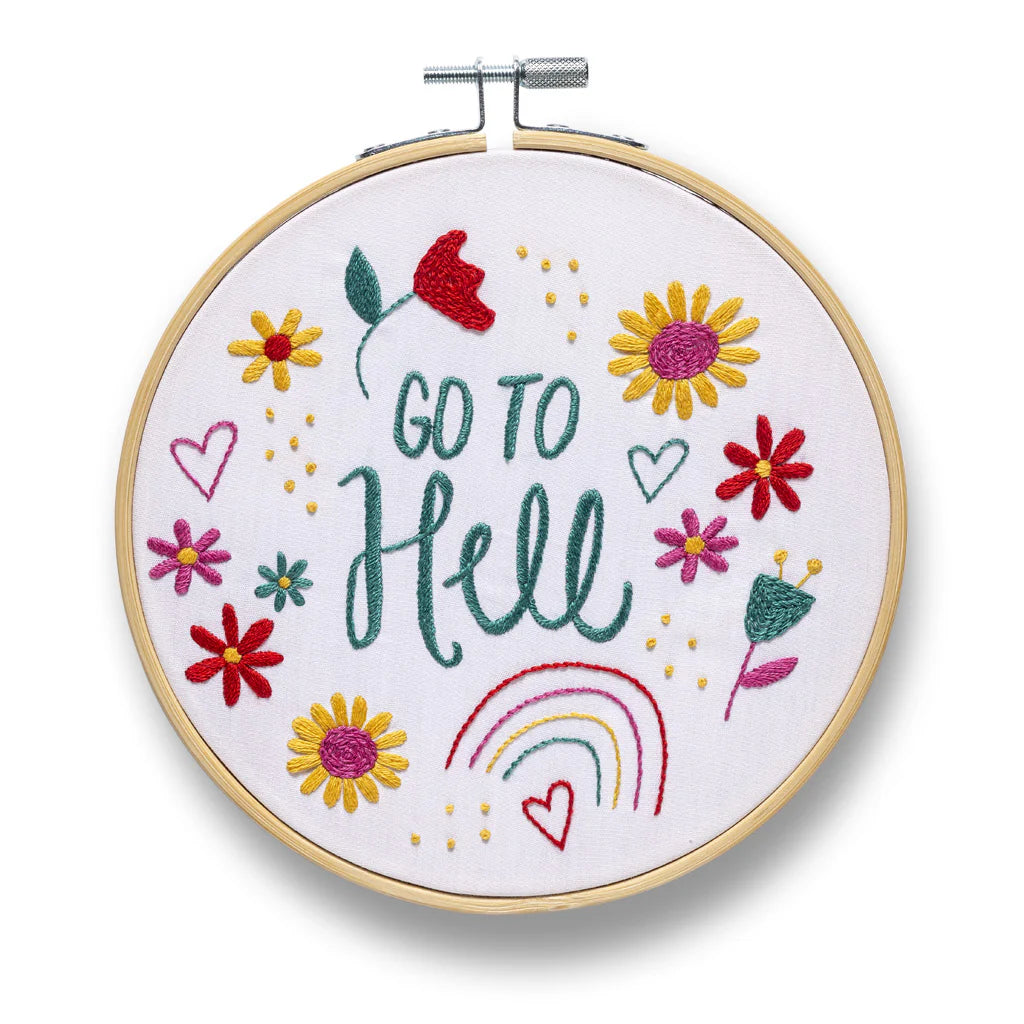 Funatic Go To Hell Embroidery Kit