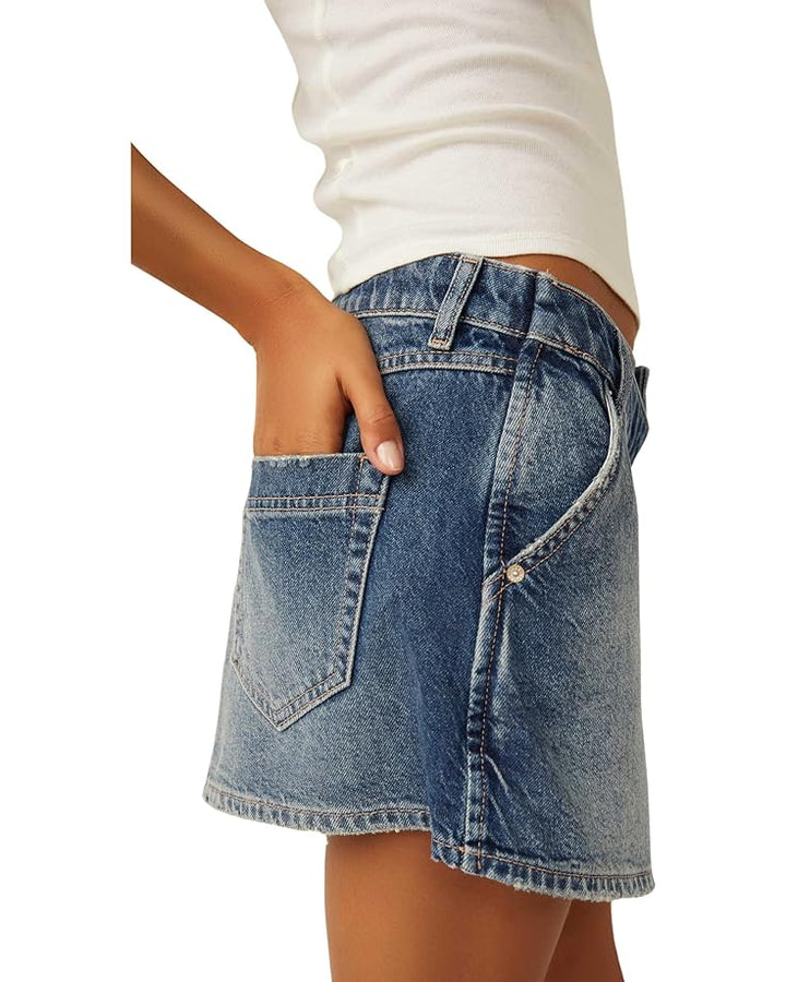 Free People Wynne Denim Skirt