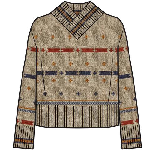 Pendleton Hallie Merino Graphic Sweater