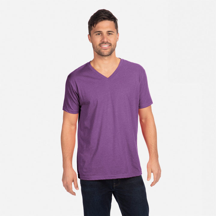 Next Level Fitted CVC V-Neck T-Shirt