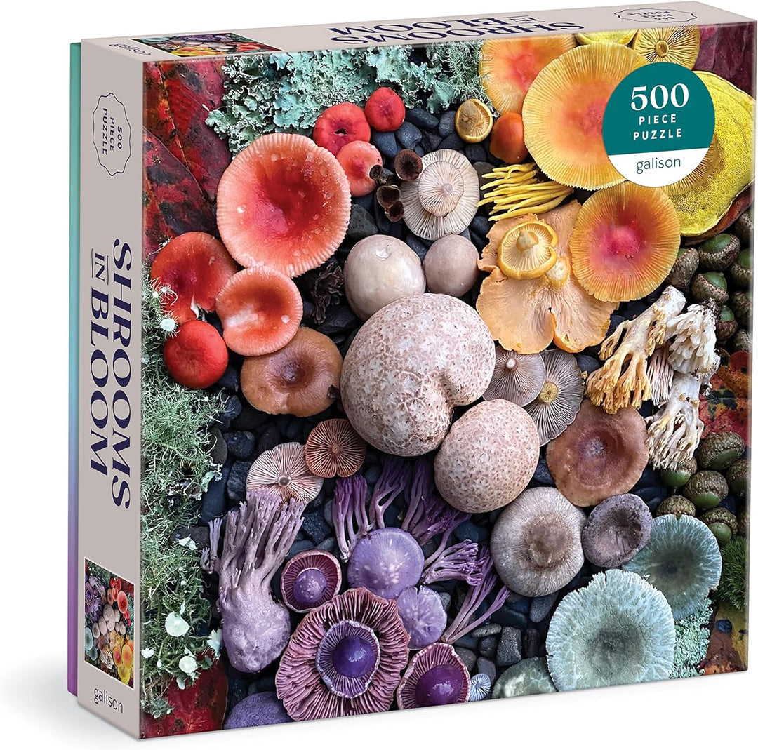 Galison Shrooms in Bloom 500 Piece Puzzle